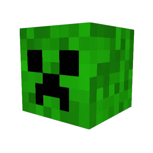 Shaddixxx Minecraft avatar head, 3D render