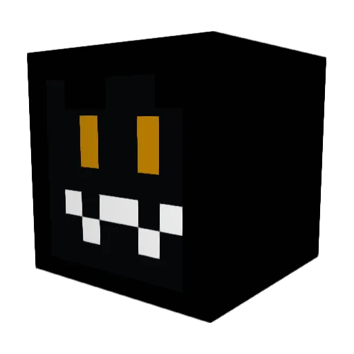 ShaddowLP Minecraft avatar head, 3D render