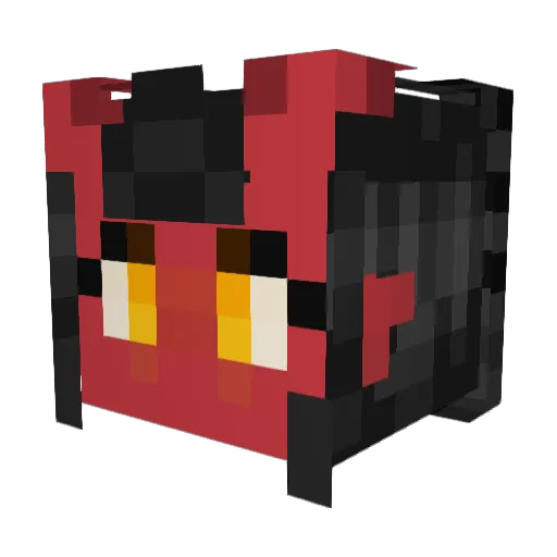 Shade639 Minecraft avatar head, 3D render