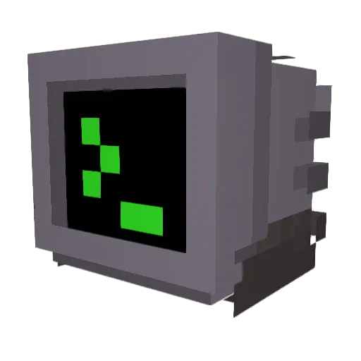 ShadeKrucher Minecraft avatar head, 3D render