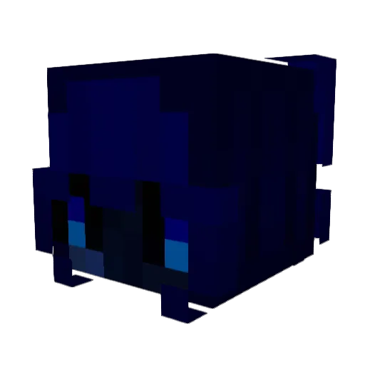 ShadeOfPandora Minecraft avatar head, 3D render