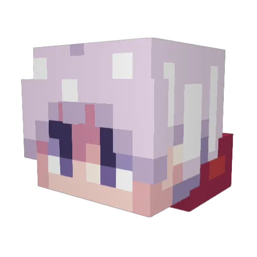 ShadeSlayer331 Minecraft avatar head, 3D render