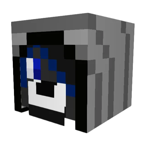 ShadeWolf51 Minecraft avatar head, 3D render
