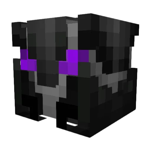 Shade_3CC Minecraft avatar head, 3D render
