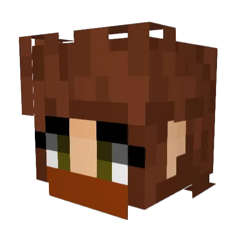 Shadelyte_56 Minecraft avatar head, 3D render