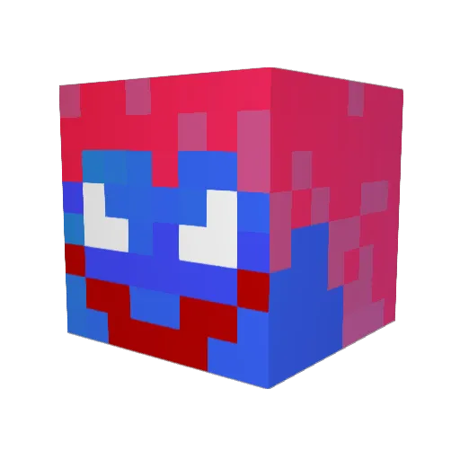 ShadeyShoo Minecraft avatar head, 3D render
