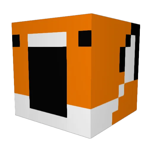ShadeyyPotato Minecraft avatar head, 3D render