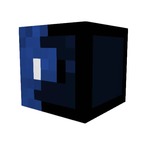 ShadoCloneDragon Minecraft avatar head, 3D render