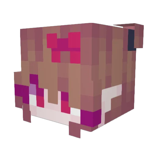 Shadow082398 Minecraft avatar head, 3D render