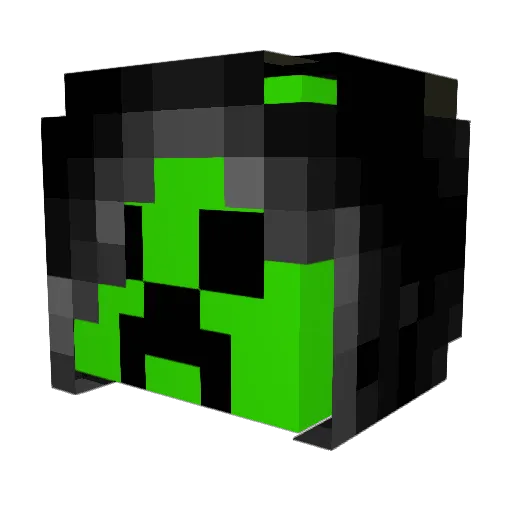 Shadow11904 Minecraft avatar head, 3D render