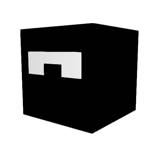 Shadow4301 Minecraft avatar head, 3D render