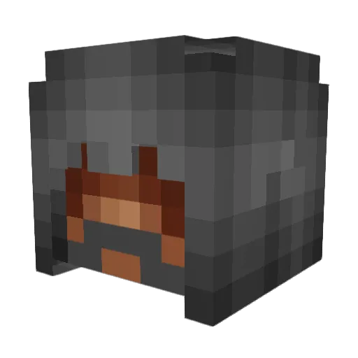 Shadow5032 Minecraft avatar head, 3D render