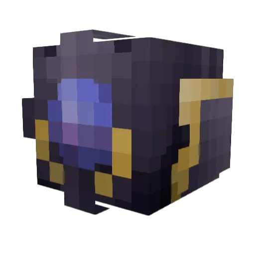 Shadow5654 Minecraft avatar head, 3D render