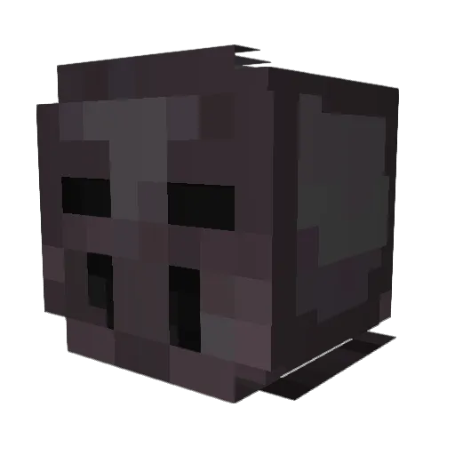 Shadow78910 Minecraft avatar head, 3D render