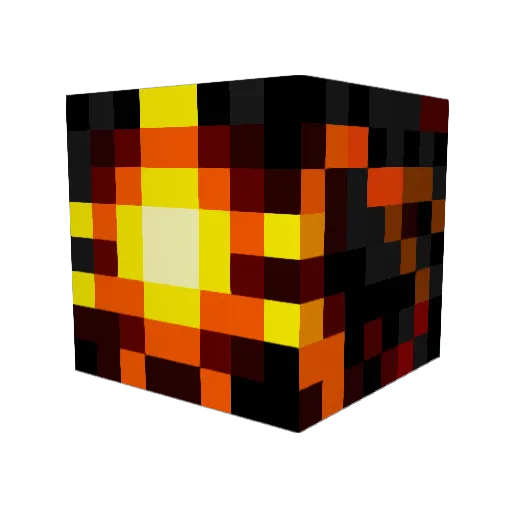 Shadow789 Minecraft avatar head, 3D render