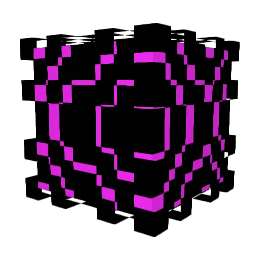 ShadowBahamut02 Minecraft avatar head, 3D render