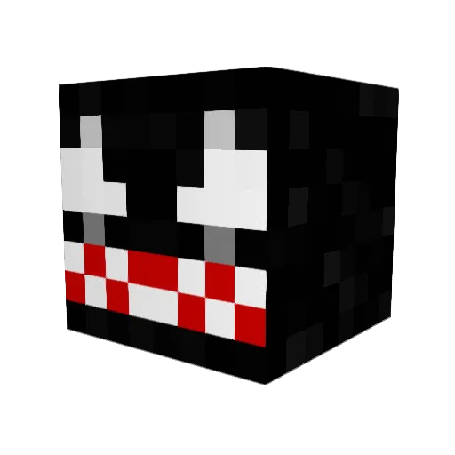 ShadowBear16 Minecraft avatar head, 3D render