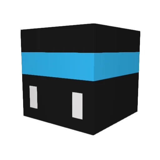 ShadowDemonxx Minecraft avatar head, 3D render