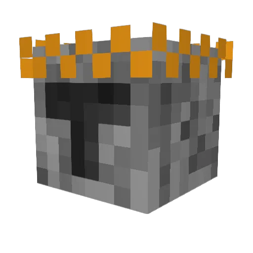 ShadowDoomGhost Minecraft avatar head, 3D render