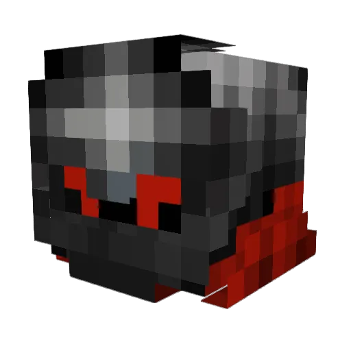 ShadowFax__ Minecraft avatar head, 3D render
