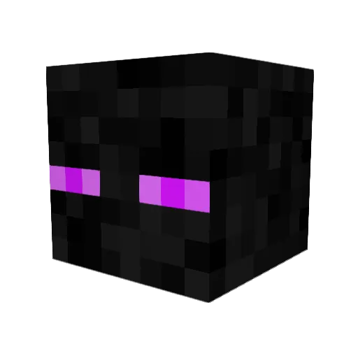 ShadowGaymer69 Minecraft avatar head, 3D render