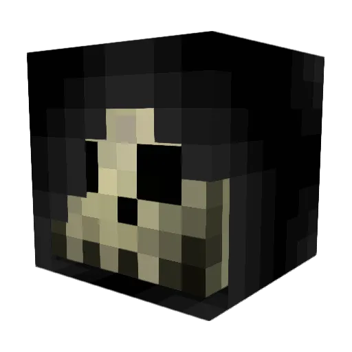 ShadowHunters15 Minecraft avatar head, 3D render
