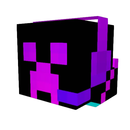ShadowKiller6 Minecraft avatar head, 3D render