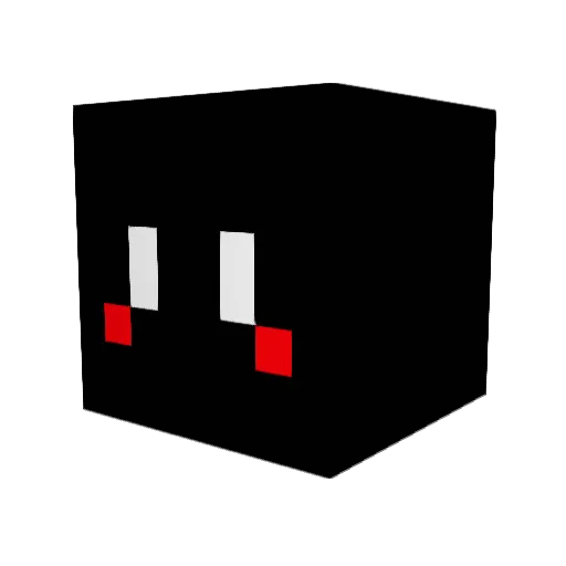 ShadowKinG__ Minecraft avatar head, 3D render