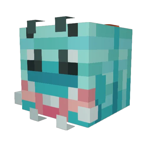 ShadowKnightgod Minecraft avatar head, 3D render