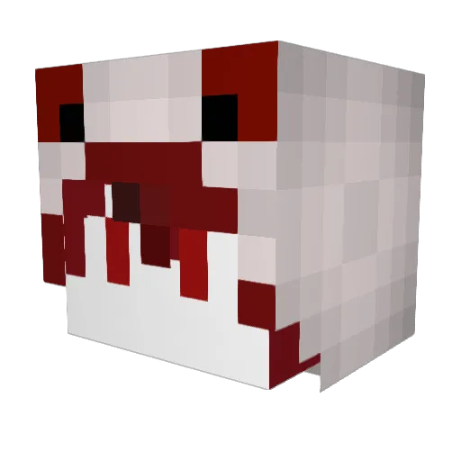 ShadowLogan1 Minecraft avatar head, 3D render