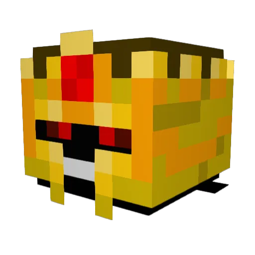 ShadowLord2799 Minecraft avatar head, 3D render