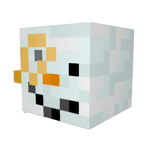 ShadowLordB Minecraft avatar head, 3D render