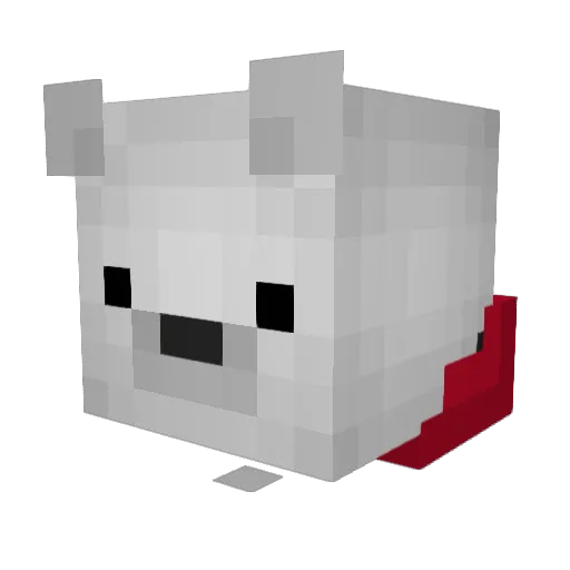 ShadowMaster_54 Minecraft avatar head, 3D render
