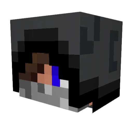ShadowMonkez Minecraft avatar head, 3D render