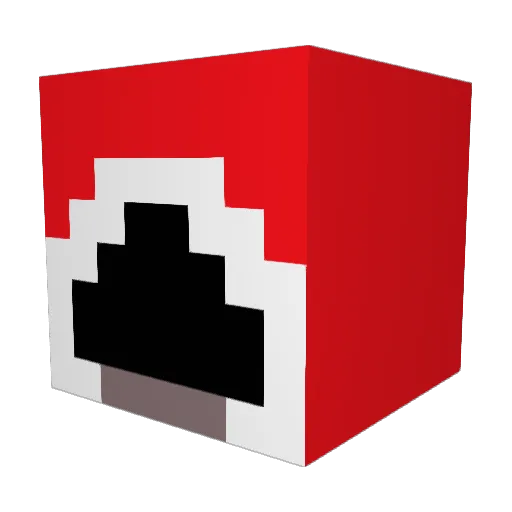 ShadowNinja1492 Minecraft avatar head, 3D render