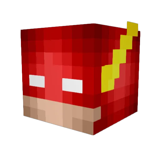 ShadowNinja1924 Minecraft avatar head, 3D render