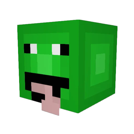ShadowRaider03 Minecraft avatar head, 3D render