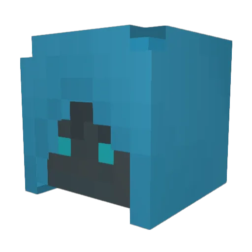 ShadowRanger556 Minecraft avatar head, 3D render