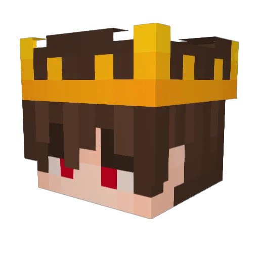 ShadowRlex___ Minecraft avatar head, 3D render