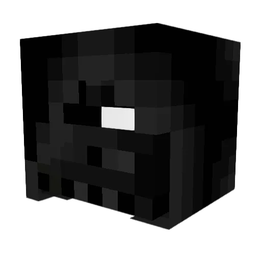ShadowSki Minecraft avatar head, 3D render
