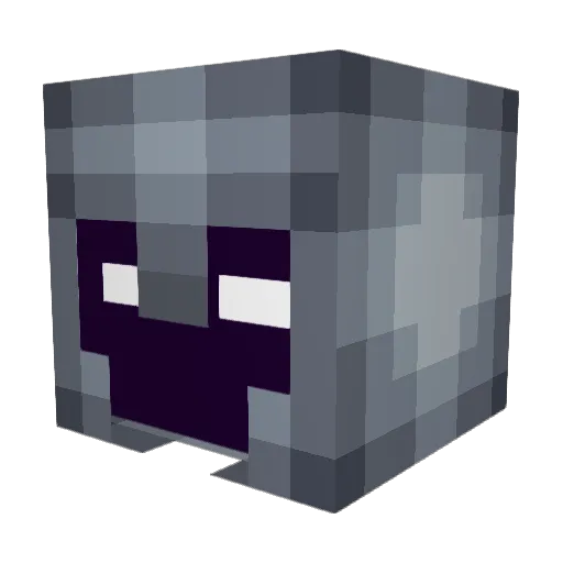 ShadowSlayer_104 Minecraft avatar head, 3D render