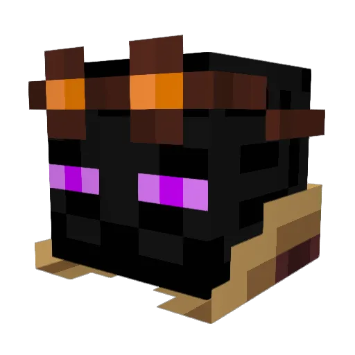 ShadowSpy1606 Minecraft avatar head, 3D render