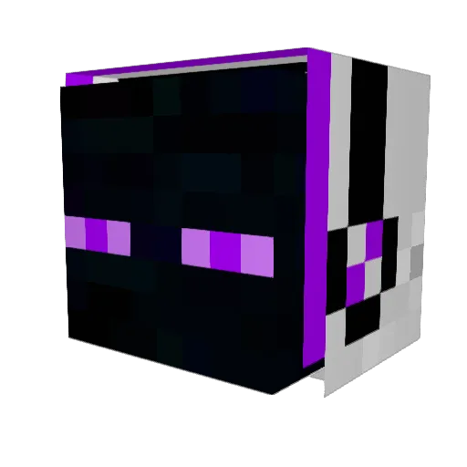 ShadowStormRL Minecraft avatar head, 3D render