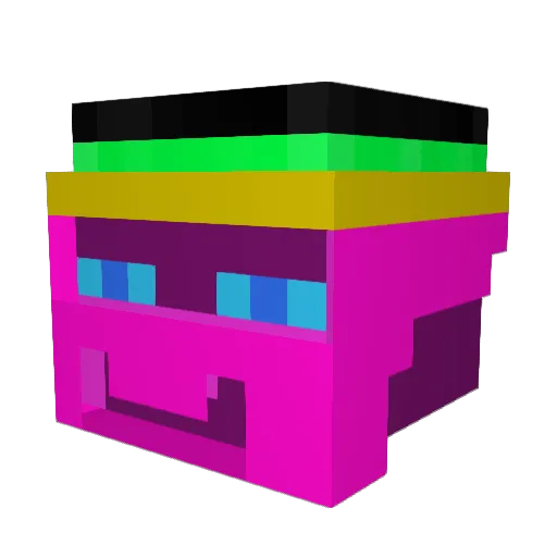 ShadowSwift45 Minecraft avatar head, 3D render