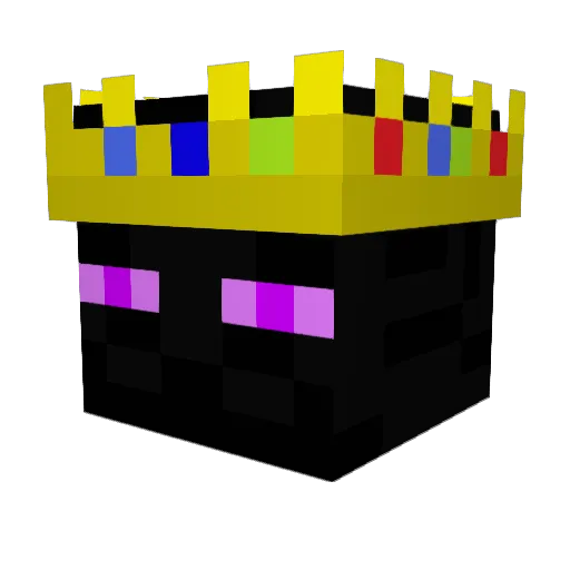 ShadowTTK Minecraft avatar head, 3D render