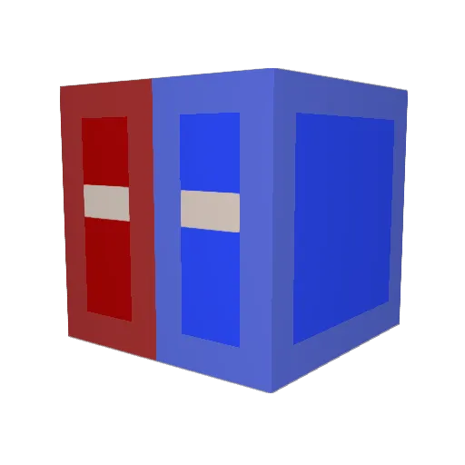 ShadowVorpal Minecraft avatar head, 3D render
