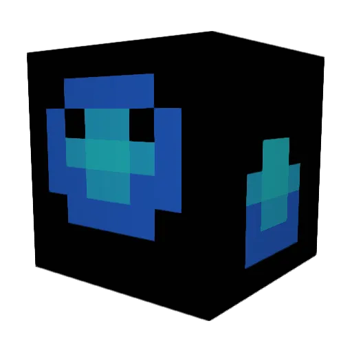 ShadowXsane Minecraft avatar head, 3D render