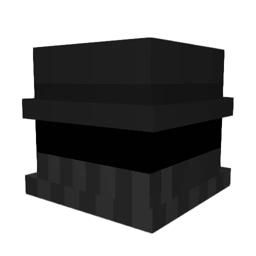 ShadowXtime Minecraft avatar head, 3D render