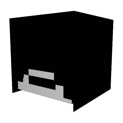 ShadowZLimit Minecraft avatar head, 3D render