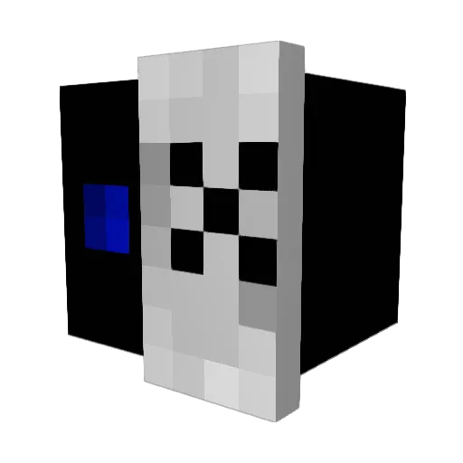 Shadow_And_Light Minecraft avatar head, 3D render